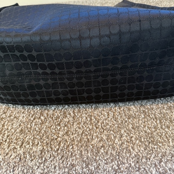 Kate Spade Dot Black Textured Tote Bag - Picture 8 of 9